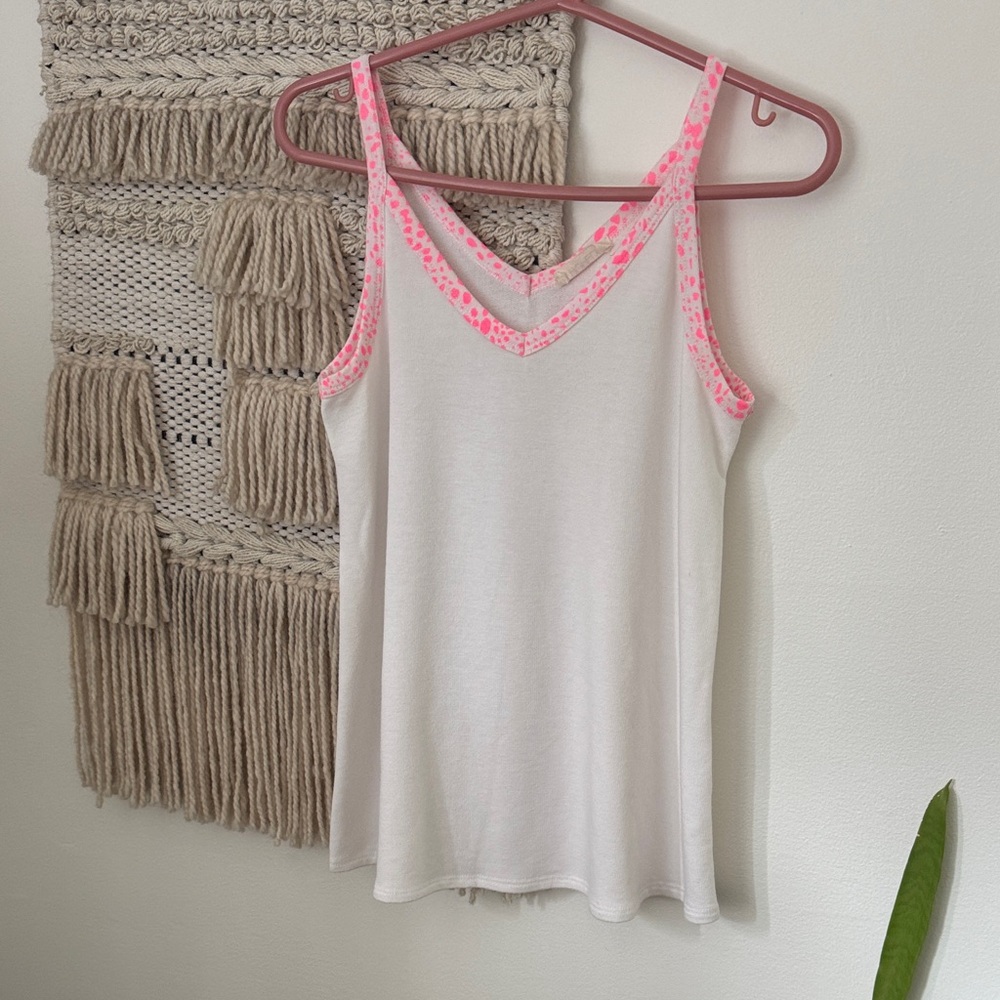 Hopely Neon Trim Long Tank